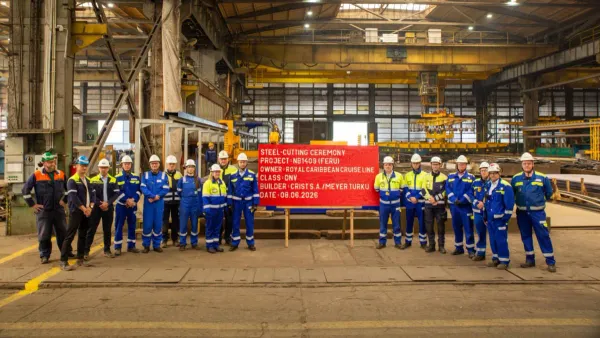 Engine-Room Work Starts on Royal Caribbean’s Sixth Icon-Class Ship