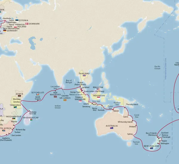 Viking Unveils 2028-29 World Cruises Across Six Continents