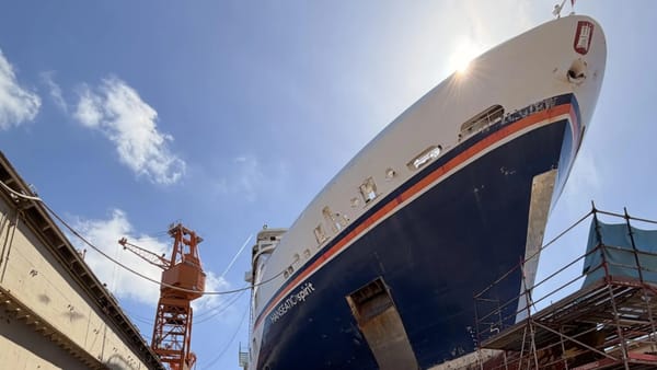 Hanseatic Spirit Returns to Service After Bremerhaven Drydock