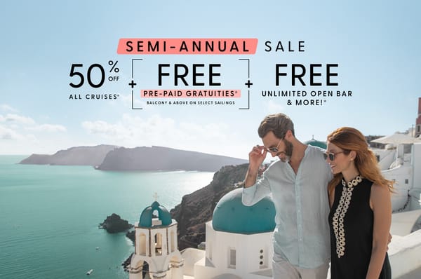 Norwegian Cruise Line Debuts Semi-Annual Sale With 50% Off