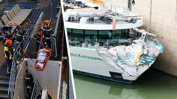 MS Anna Katharina Hits Vienna Lock, Injuring 14 Passengers