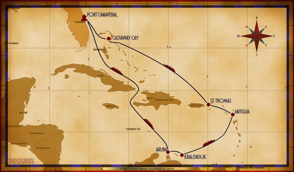 Disney Fantasy Returns From Rare 10-Night Southern Caribbean Cruise