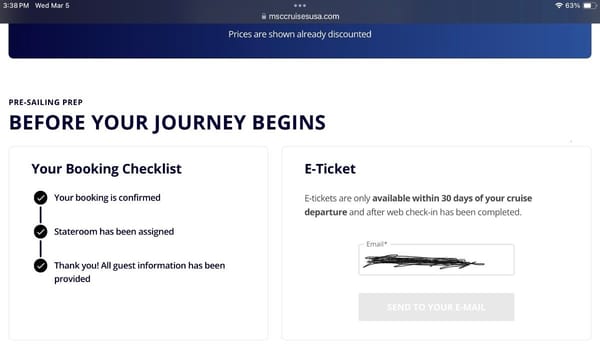 MSC Launches Remote Cruise Check-In at Sea-Tac for Alaska Sailings