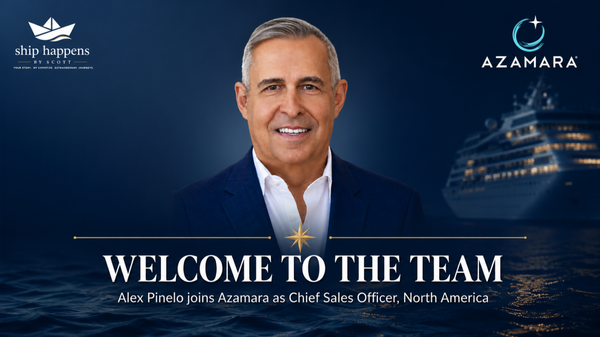 Azamara Names Alex Pinelo Chief Sales Officer