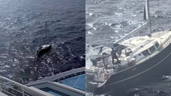 Carnival Conquest Rescues Mariner From Disabled Sailboat