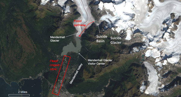 Juneau Cruise Calls Stay on Schedule as Suicide Basin Rises