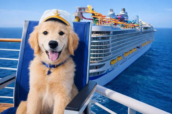 Royal Caribbean Names Dolly Chief Dog Officer for Hero of the Seas