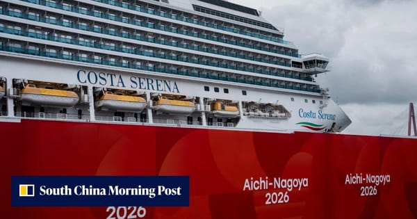 Typhoon May Force Costa Serena to Leave Nagoya With Athletes