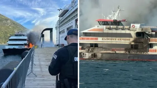 Whittier Cruise Dock Declared Total Loss After Fire