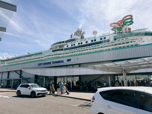 Liberty of the Seas Switches Southampton Terminals for Shore Power