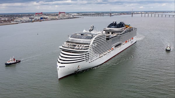 MSC World Asia to Be Named in Le Havre Before Barcelona Debut