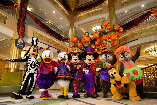 Disney Fantasy Sets Sail on Five-Night Halloween Cruise