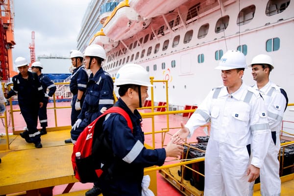 Nearly 600 Crew Board Adora Flora City Ahead of Maiden Voyage