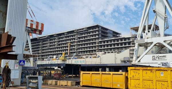 Fincantieri Holds 56% of Cruise Ships Due for Delivery by 2039