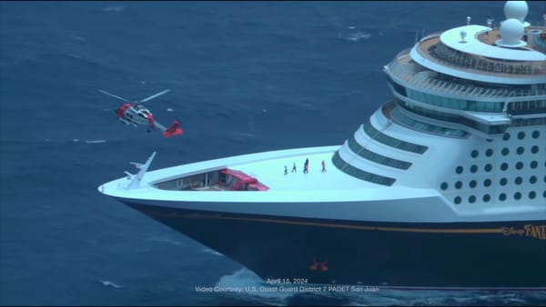 Disney Wish Captain Updates Passengers During Castaway Cay Evacuation