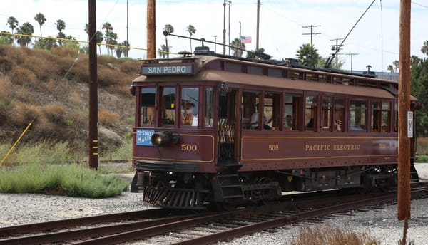 Los Angeles Harbor Commission Loans San Pedro Red Cars to Museums
