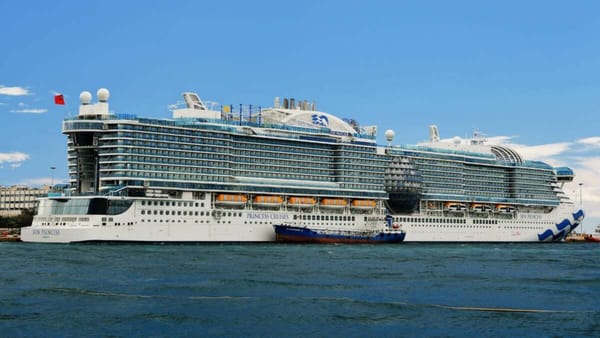 Sun Princess features closed; thrill rides scrapped